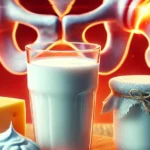 Produits laitiers comme le lait, le fromage et le yaourt, pouvant aggraver les douleurs de l'arthrose chez certains.