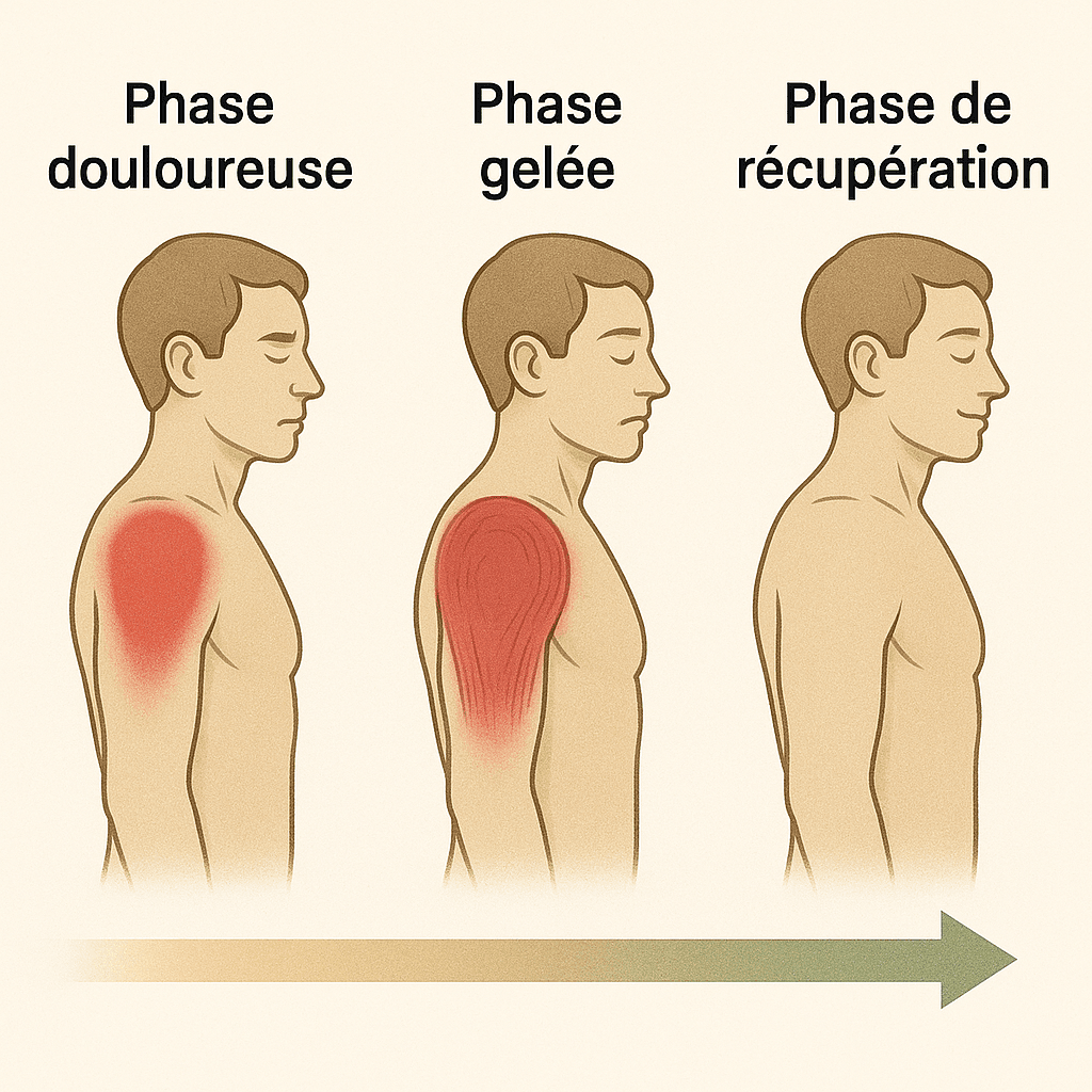 Exercice pendulaire pour capsulite rétractile de l'épaule