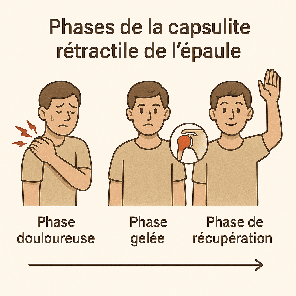 Infiltration corticoïde pour capsulite rétractile de l'épaule