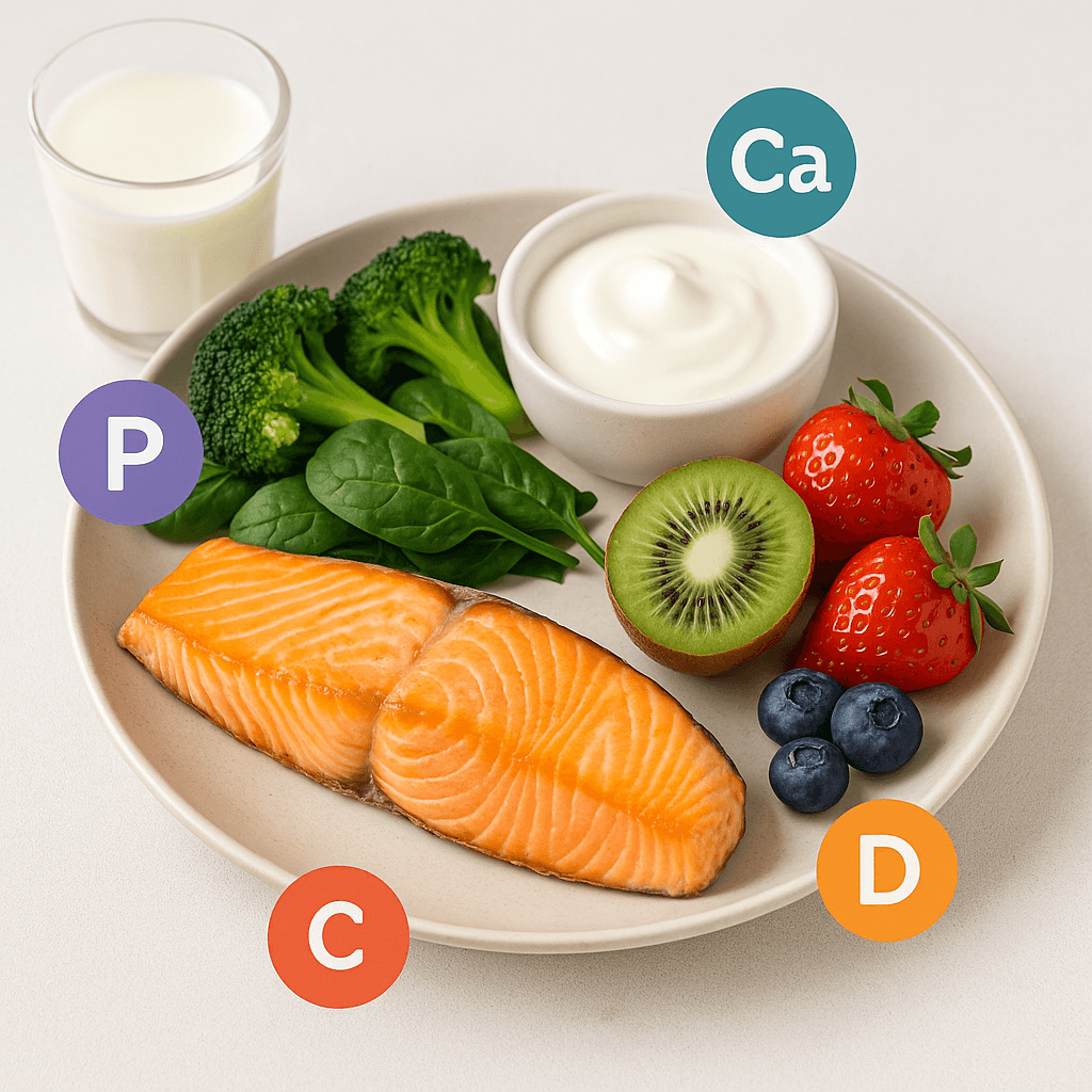 Alimentation pour favoriser la guérison après une prothèse de hanche