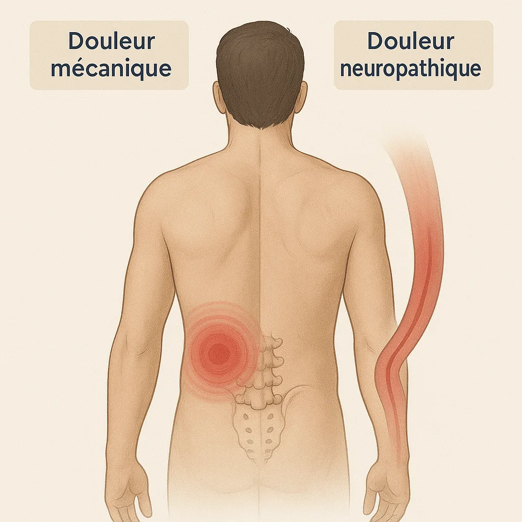 Douleurs mécaniques et neuropathiques après arthrodèse rachidienne.