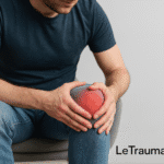 Patient souffrant de douleur articulaire au genou