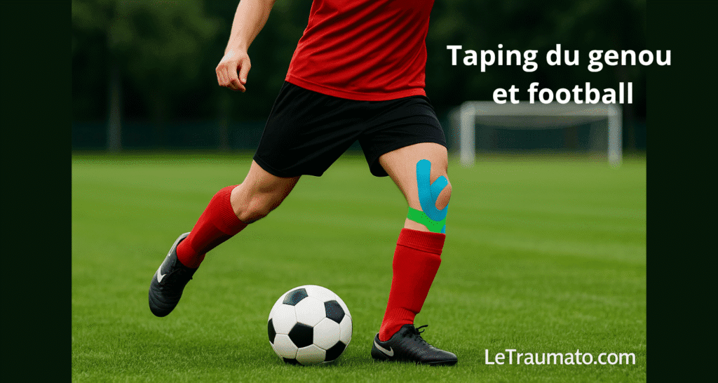 Taping du genou football – prévention des blessures ligamentaires expliquée par un orthopédiste en traumatologie – LeTraumato.com