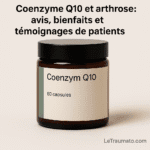 Coenzyme Q10 arthrose témoignages – patient améliorant sa mobilité, illustration Traumatologie