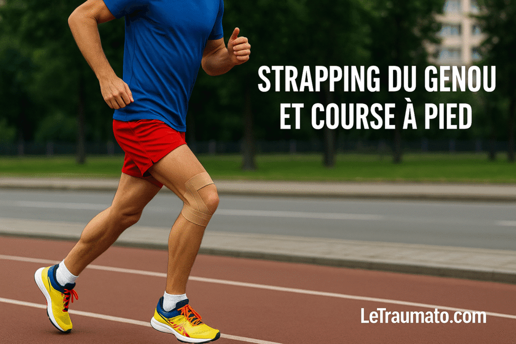Strapping du genou course à pied – prévention et stabilité articulaire expliquée par un orthopédiste en traumatologie – LeTraumato.com