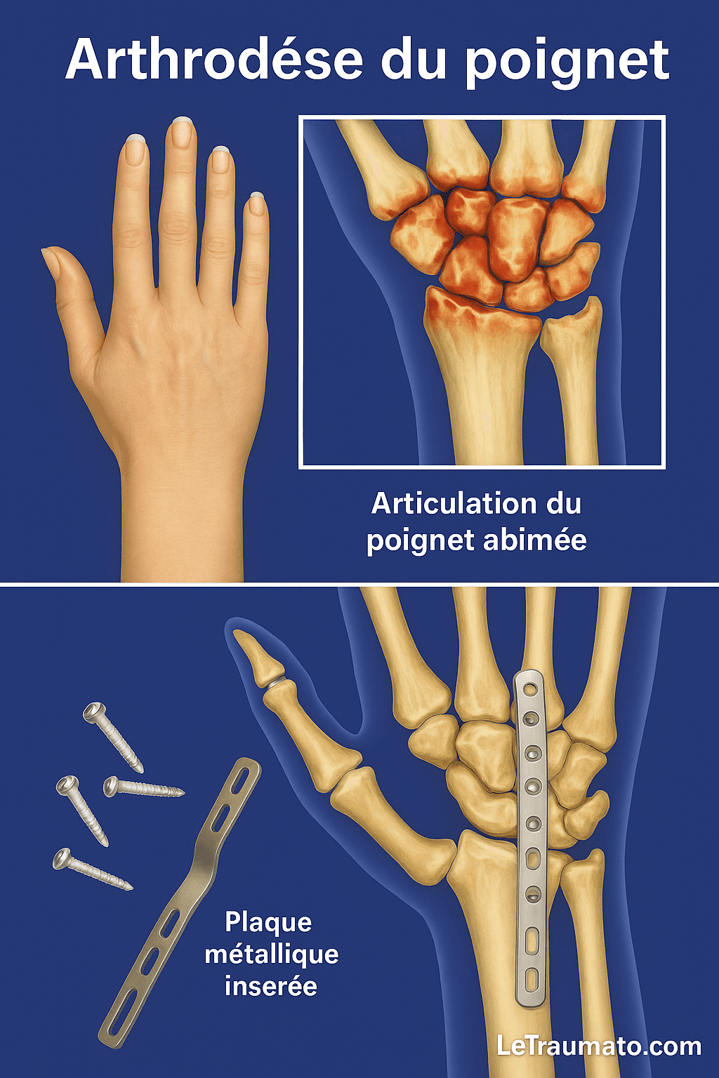 Arthrodèse du [Les 5 Points Essentiels à Connaître] Le Traumato — free download