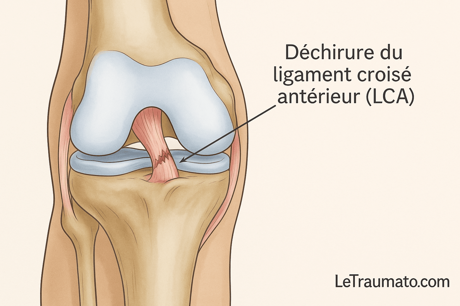 Rupture du ligament croisé antérieur temps de guérison Le Traumato — free download
