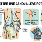 Image explicatif de: Quand mettre une genouillère rotulienne ? et Quand utiliser une genouillère ?