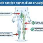 Image explicatif de: Quels sont les signes d'une cruralgie ? et Quels sont les symptômes dune cruralgie ?