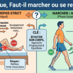 Image explicatif de: Sciatique, Faut-il marcher ou se reposer ? et Bouger ou se reposer ?