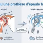 Image explicatif de: Est-ce qu'une prothèse d'épaule fait mal ? et Douleur prothèse épaule